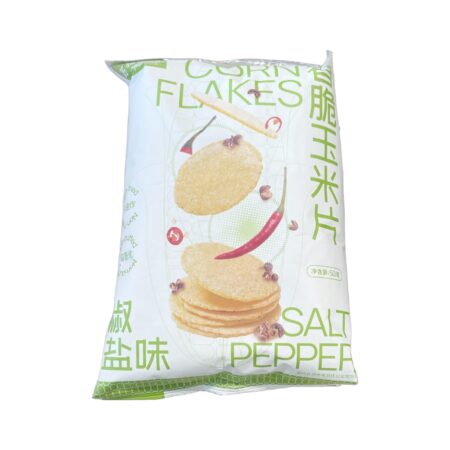 名物星球-香脆玉米片 椒盐味*50g MWXQ Corn Flakes Papper Salt