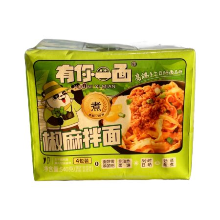 有你一面-爽口椒麻拌面 540g YNYM Noodles Pepper Sesame Flavor