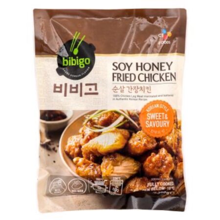 Bibigo 韩式炸鸡块-蜂蜜味*350g Korean Style Fried Chicken with Sweet Savoury