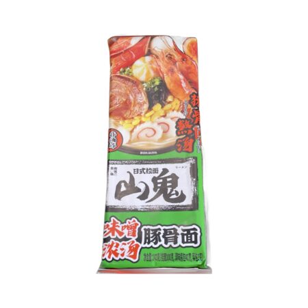 山鬼-味增浓汤豚骨面* 143g SG Instant Noodle-Miso Flavor