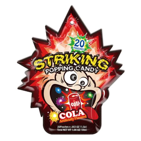 索劲可乐味爆炸糖 Striking Cola Popping Candy