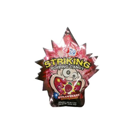 索劲草莓味爆炸糖 Striking Strawberry Popping Candy