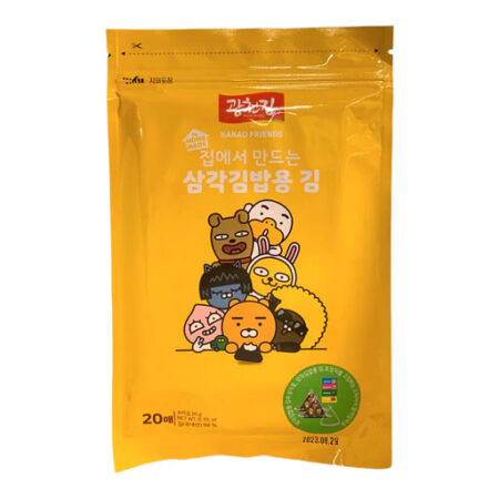 KF烤紫菜脆 20g Kakao Friends Roasted Kimbab Seaweed