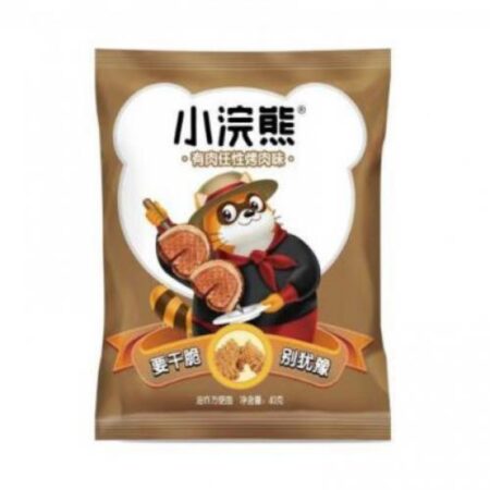 小浣熊干脆面 烤肉味* 40g UNI Noodle Snack - BBQ