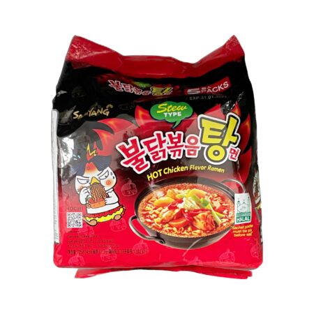 三养火鸡面-辣汤面五连包 725g SY Hot Chicken Flavor Ramen Stew Type