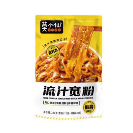 莫小仙-麻酱流汁宽粉* 281g MXX Sesame Paste Noodle