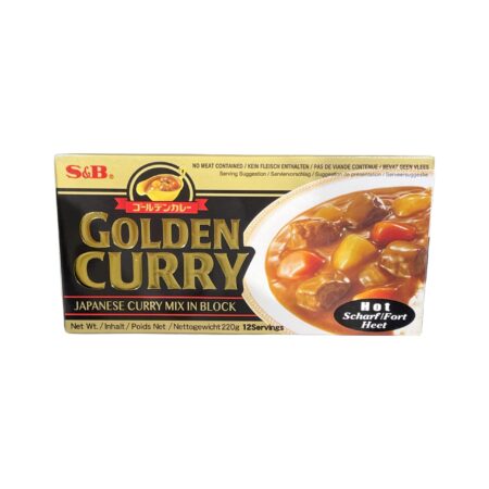 金牌咖喱辣* 220g S&B Golden Curry Roux Hot