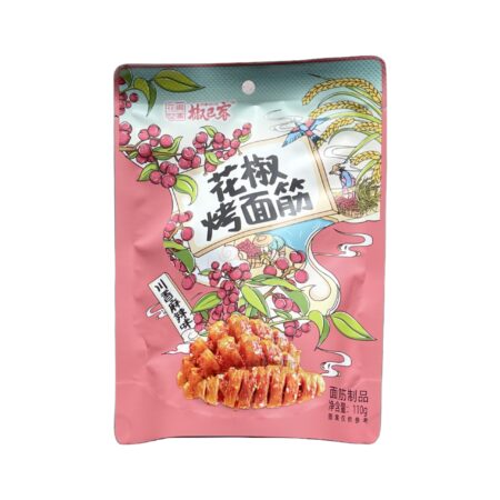 花椒世家 花椒烤面筋* 110g HJSJ Prickly Ash Roast Gluten