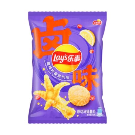 乐事薯片 酸辣柠檬凤爪* 70g Lays Crisps- Spicy and Sour