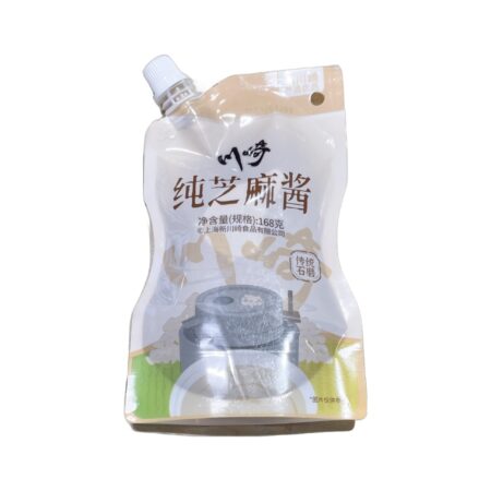 川崎 纯芝麻酱挤挤装*168g CQ Sesame Paste (Bag)