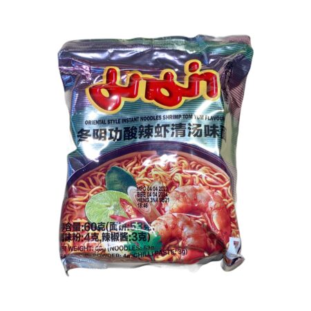 妈妈牌面-冬阴功酸辣虾清汤面*60g MM Instant Nopdles Tom Yum Flavor