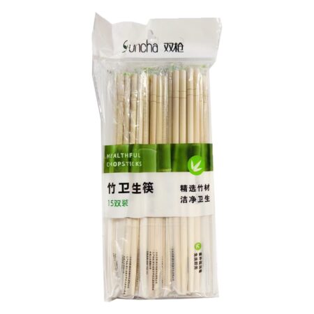 竹卫生筷 15双 SQ Bamboo Chopsticks 15packs