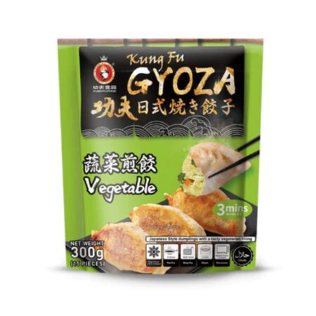 功夫 蔬菜煎饺*300g KUNGFU Vegetable Gyoza