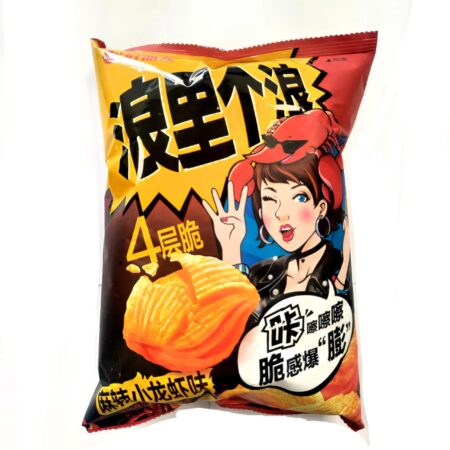 好丽友浪里个浪 麻辣小龙虾味*65g Orion Corn Chips Spicy Crayfish