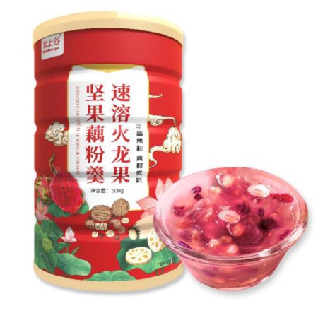 恋上谷 火龙果坚果藕粉羹*500g LSG Dragon Fruit and Nuts Lotus Root