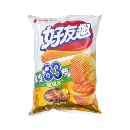 好友趣薯片 加勒比烤翅味* 83g HLY Potato Chips Caribbean Grilled Wing