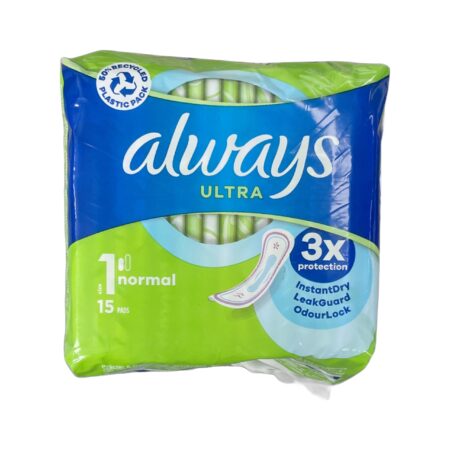 Always 三倍好吸收卫生巾 ALWAYS Ultra Normal 15 Pads