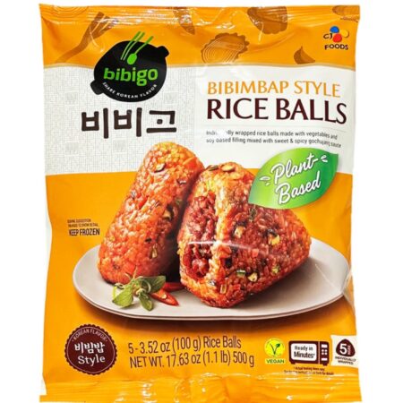 Bibigo石锅拌饭饭团*500g Bibigo Fried Rice Ball Vegan Bibimbab