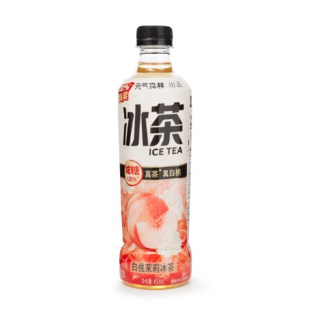 元气森林 白桃茉莉冰茶*450ml GKF White Peach Iced Jasmine Tea