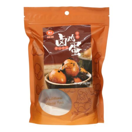 神丹卤有壳鸡蛋-香辣 250g SD marinated Chicken Eggs-Hot and Spicy