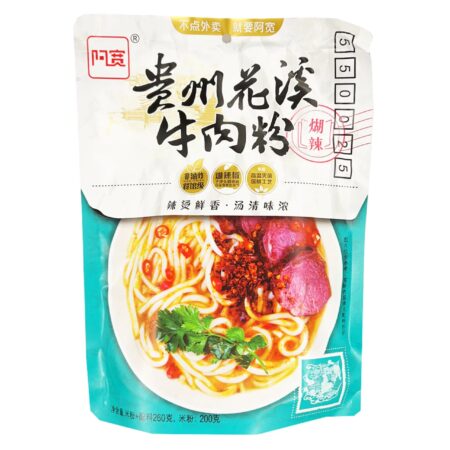 阿宽 - 贵州花溪牛肉粉*270g AKuan- "Guizhou” Instant Vermicelli