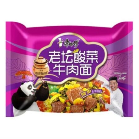 康师傅经典单包-酸菜牛肉*117g KSF Single Package-Beef With Pickled Artificial